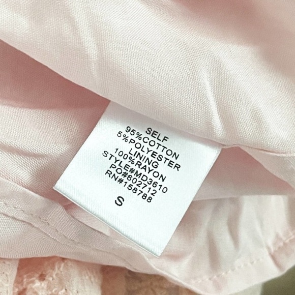 VICI Delilah Eyelet Cutout Maxi Dress Peach Pink Small S NWT boho romantic - Picture 2 of 16